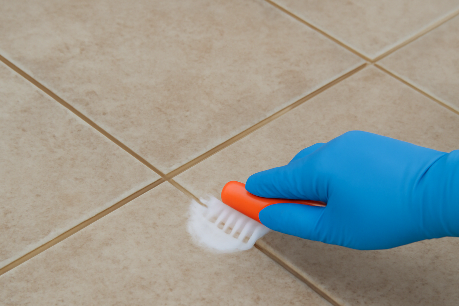 The Best Way to Clean Dry Pee Out of Grout Lines